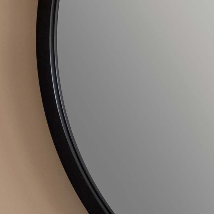 Czarna rama lustra Scandi, GieraDesign