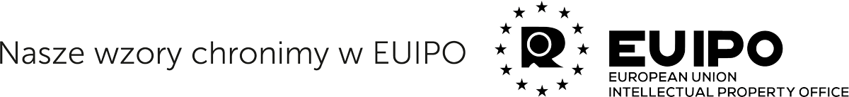 Napis: Nasze wzory chronimy w EUIPO