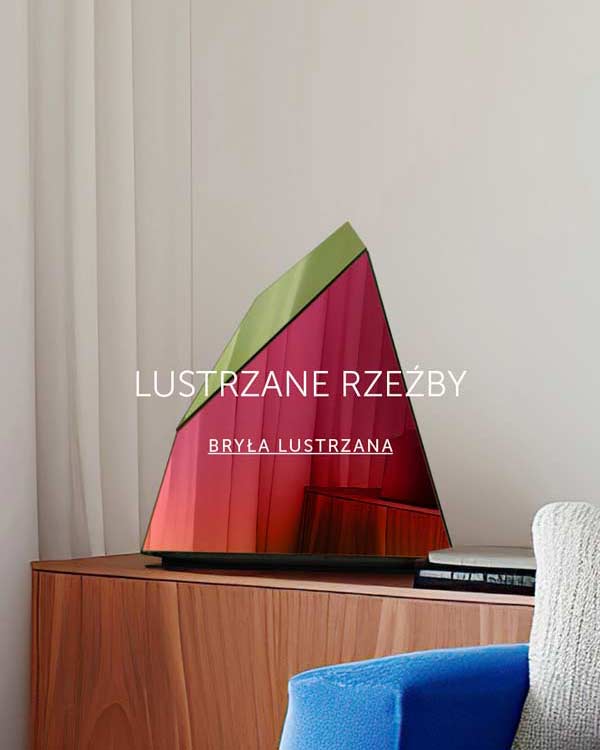 Lustrzane rzeźby od GieraDesign