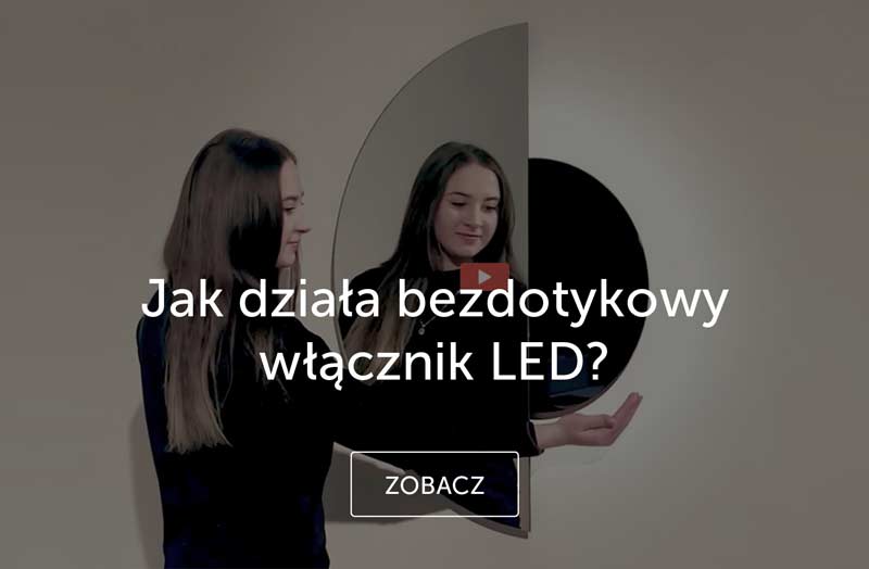 Jak działa włącznik bezdotykowy lustra LED