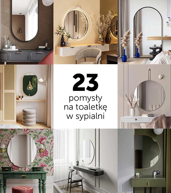 okładka artykułu - 23 pomysły na toaletkę w sypialni
