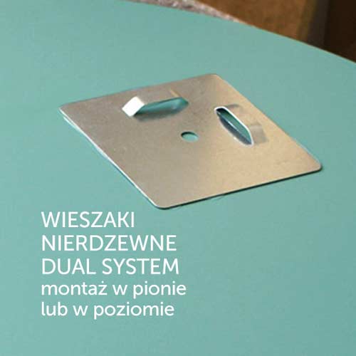Wieszaki Dual System